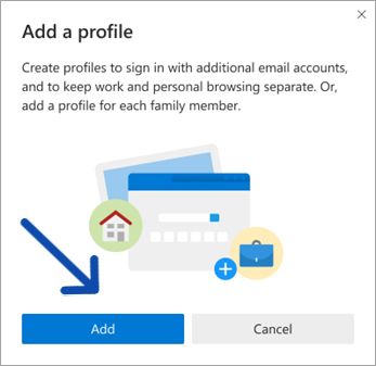 use multiple User Profiles in Microsoft Edge