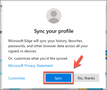 use multiple User Profiles in Microsoft Edge