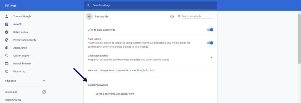 Export Chrome Bookmarks and export chrome Passwords