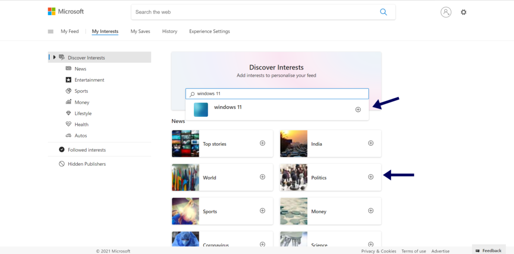 Disable News and Interests Widget, Disable News and Interests Widget on Windows 10 taskbar